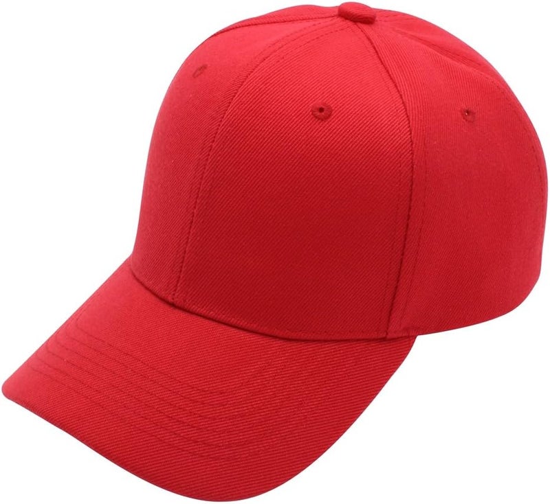 Top Level Baseball Cap Men Women - Classic Adjustable Plain Hat - Image 1