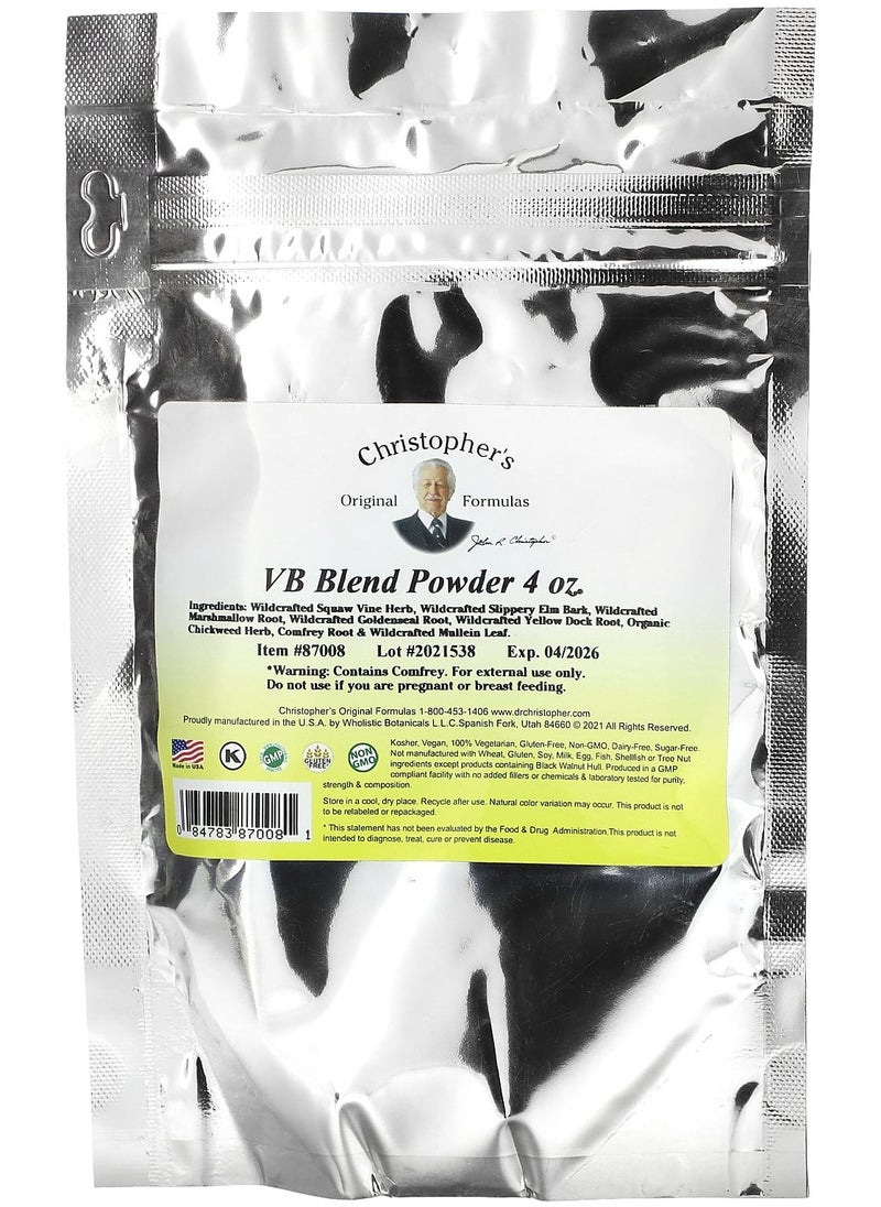 Christopher's Original Formulas - VB Blend Powder, 4 oz - Image 1
