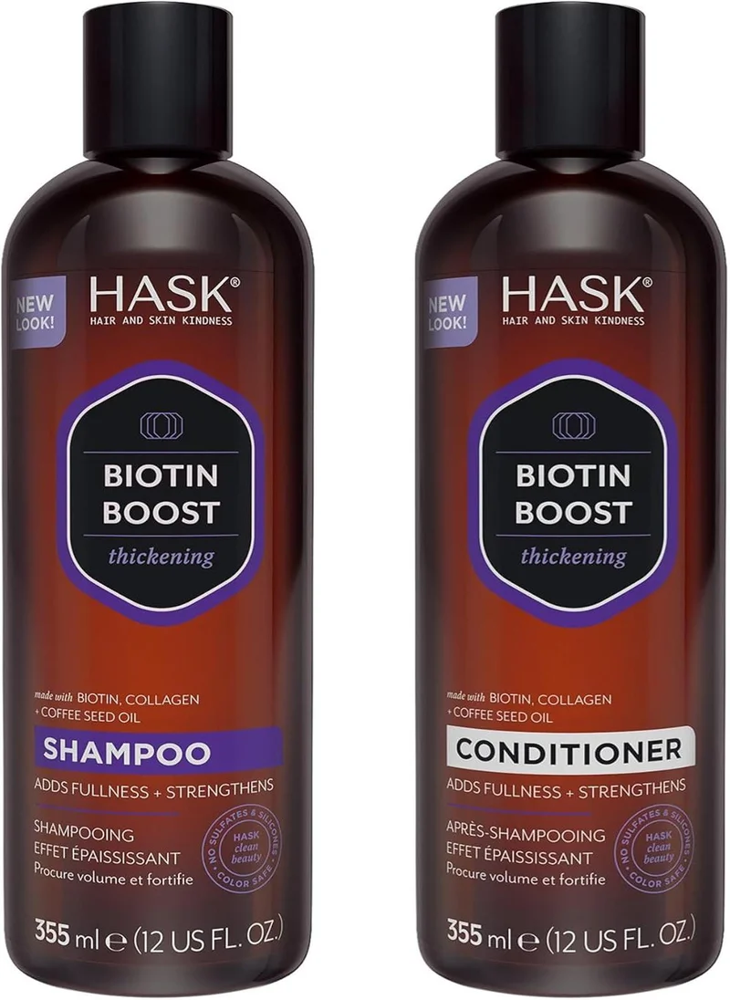 هاسك Hask Biotin Shampoo 355Ml  X 2 Dual Pack