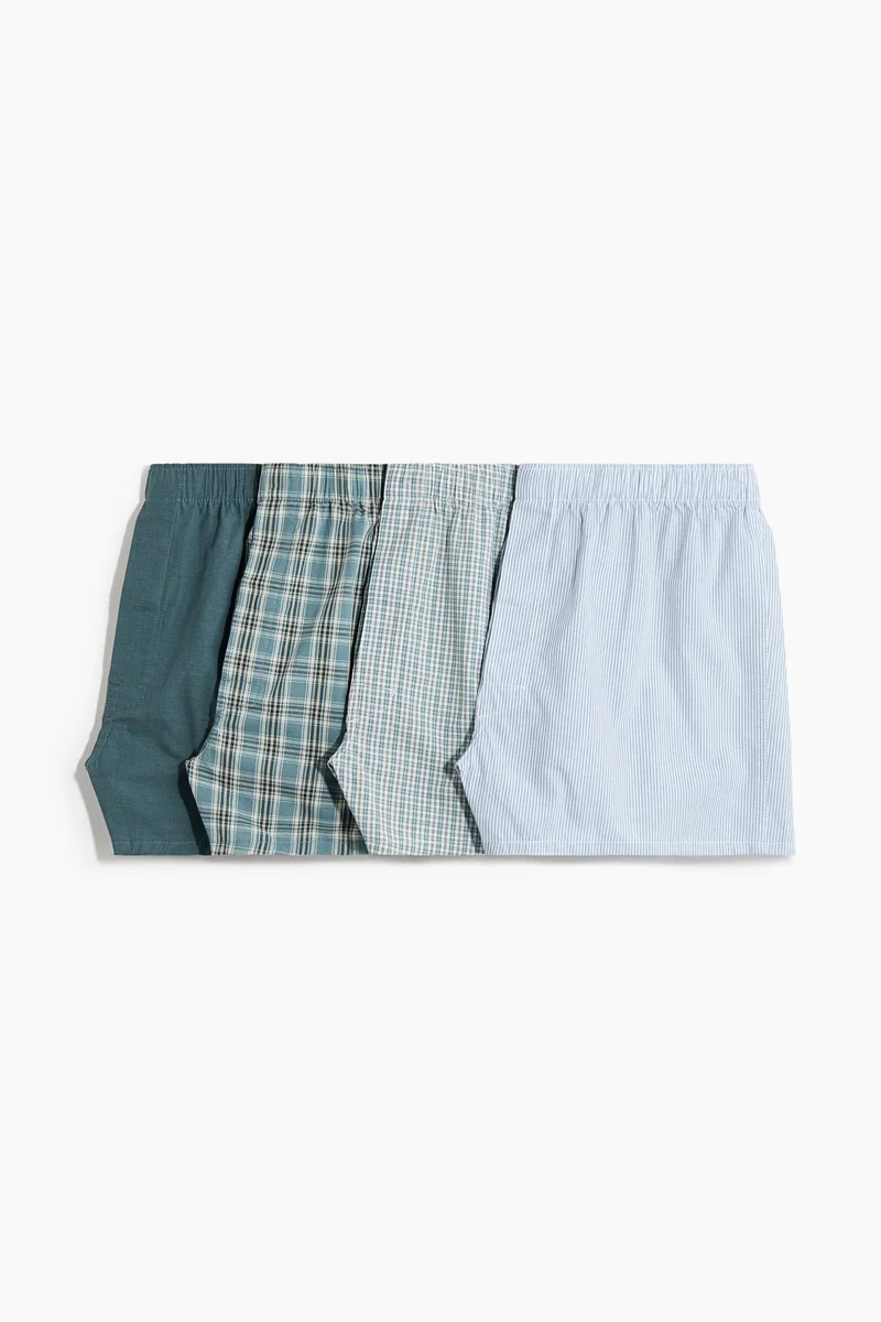 4-pack woven boxer shorts