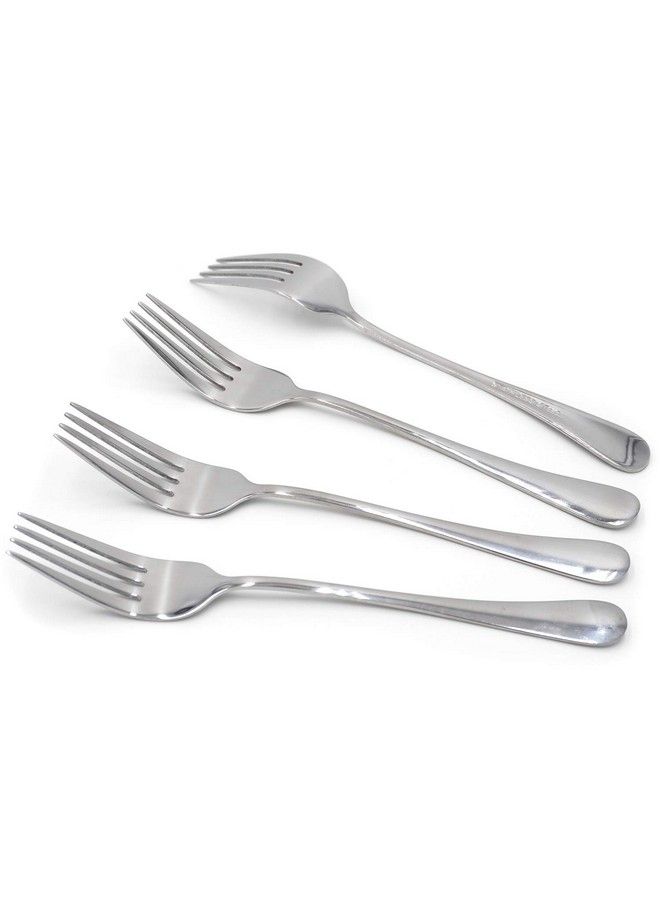 HONBAY 4Piece 18.5Cm/7.28Inch Stainless Steel Dinner Forks Salad Forks Dessert Forks For Home Restaurant Office School And More - Image 1