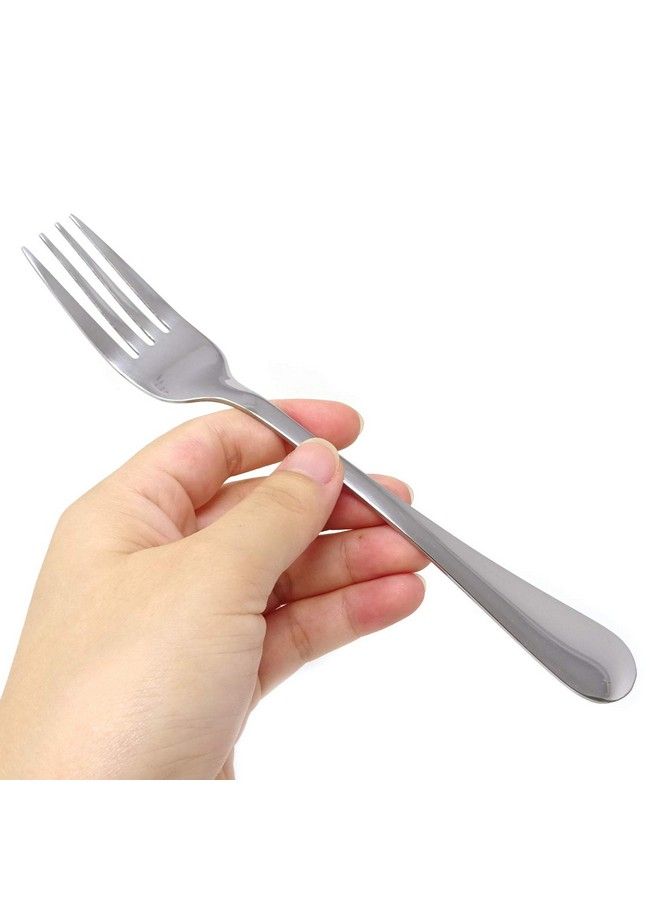 HONBAY 4Piece 18.5Cm/7.28Inch Stainless Steel Dinner Forks Salad Forks Dessert Forks For Home Restaurant Office School And More - Image 4