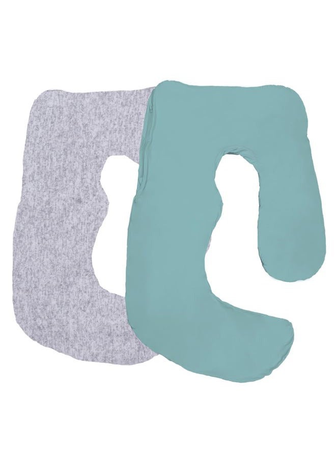 Littogoose Nursing Pillow Cover ONLY Compatible with Momcozy Nursing Pillow (2 Pack Covers-Pillow NOT Included) - Image 1
