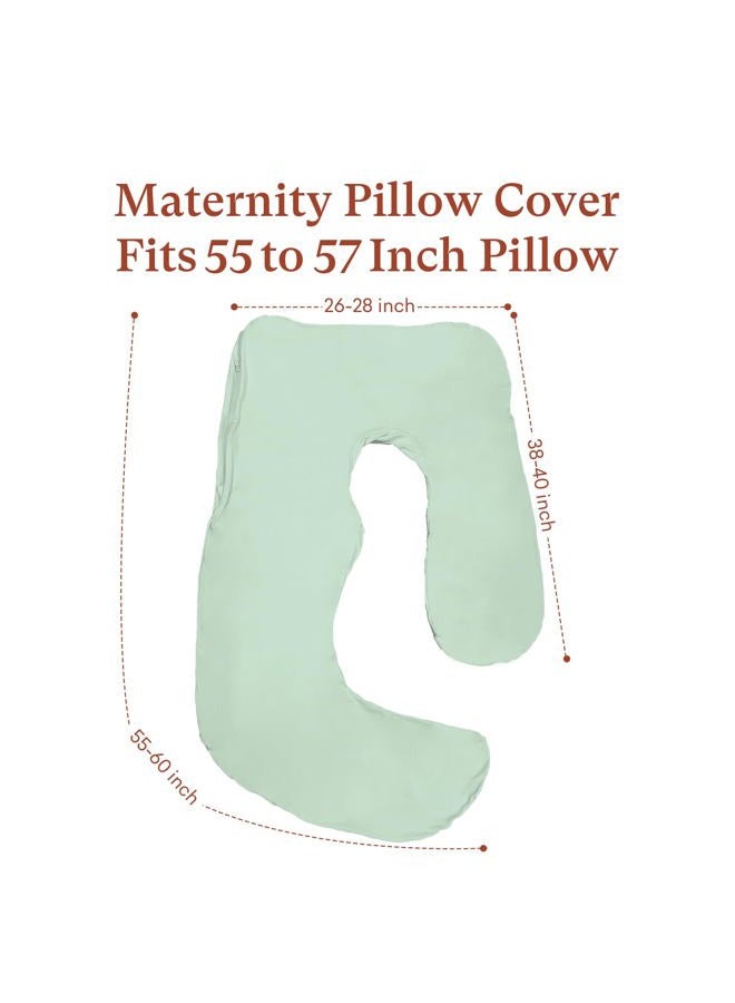 Littogoose Nursing Pillow Cover ONLY Compatible with Momcozy Nursing Pillow (2 Pack Covers-Pillow NOT Included) - Image 2