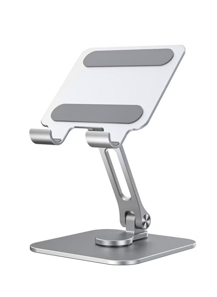 ليكسيس حامل iPad قابل للتعديل بزاوية 360 درجة - حامل سطح مكتب ثابت قابل للطي للأجهزة اللوحية، مثالي للمنزل أو المكتب أو السفر  - Image 1