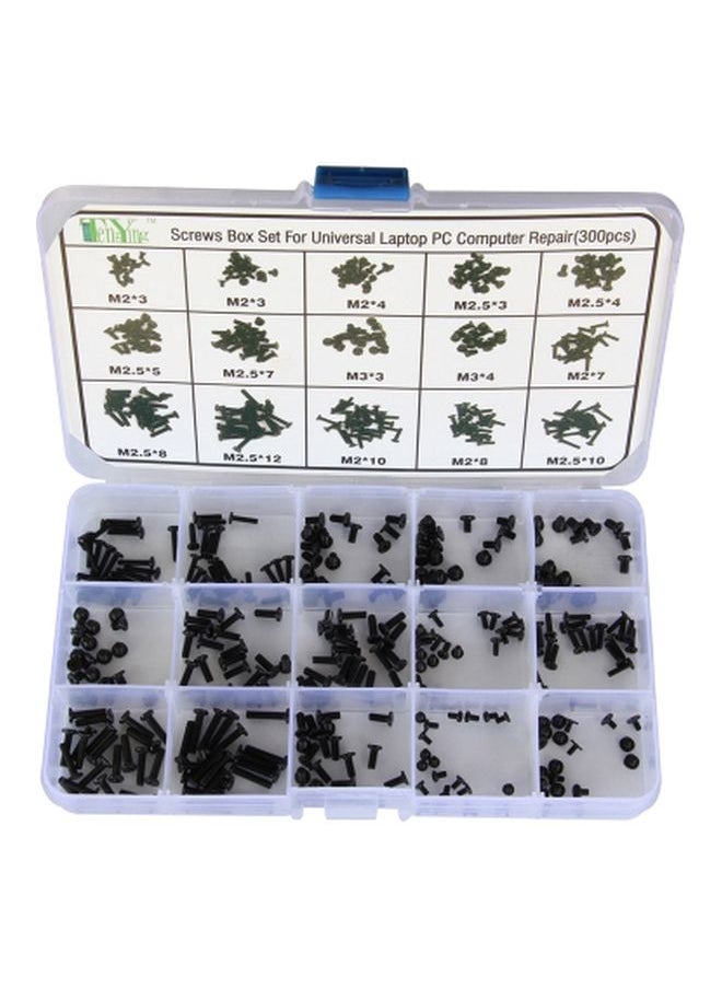 NIBEMINENT - 300-Piece Universal Laptop Piece Computer Repair Kit - Image 1