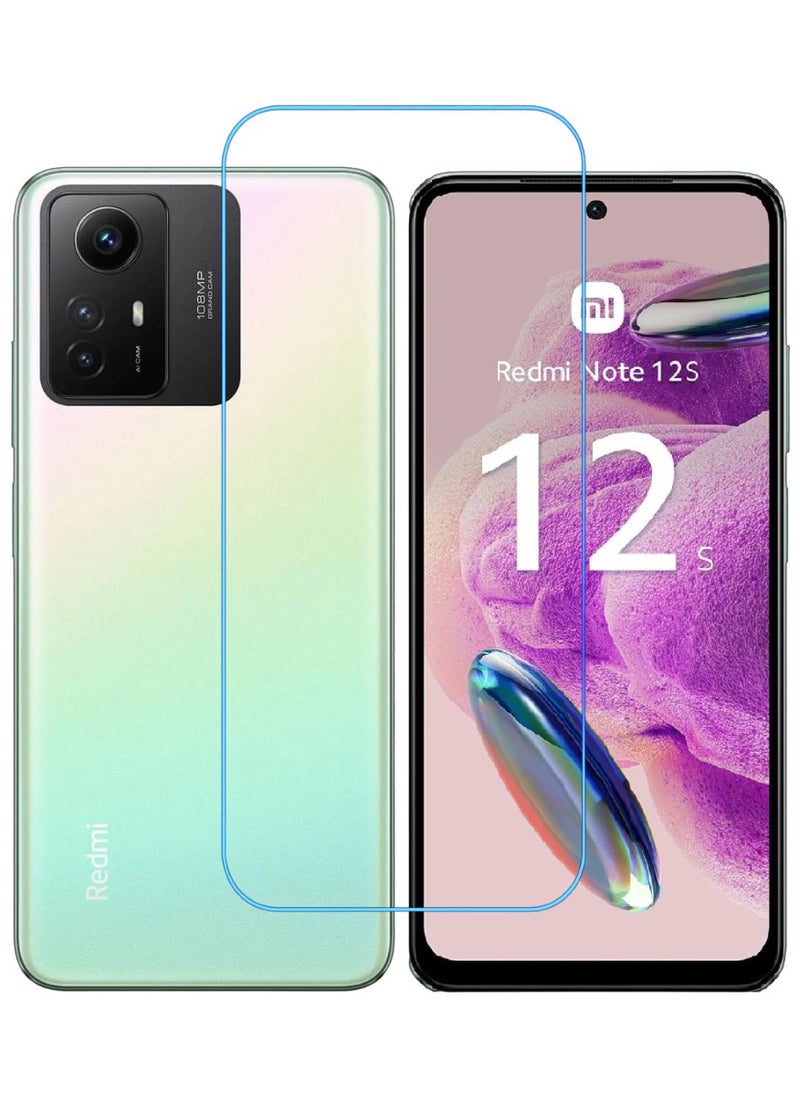 ACLIX Antistatic ESD Dustproof Premium Quality High Definition Clear Tempered Glass Screen Protector Designed For Xiaomi Redmi Note 12S - Image 1