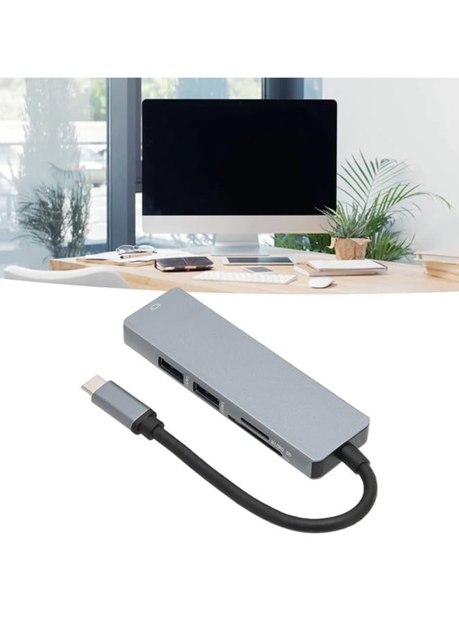 بيتا موزع USB-C متعدد الاستخدامات 5 في 1 بتقنية التبريد السريع – محول USB-C إلى 4K HDMI للسفر - Image 2