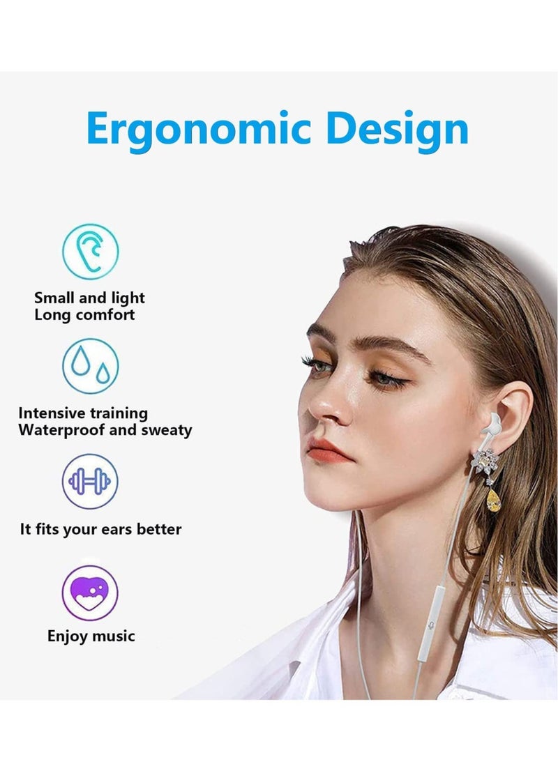 ELTRAZONE - Lightning Headphone Wired for iPhone 13 [Apple MFi Certified] Built-in Microphone & Volume Control, in-Ear Stereo Headset Compatible with iPhone 13 Mini/SE/12 Pro/12Pro Max/11/X/8 7-All iOS System - Image 1