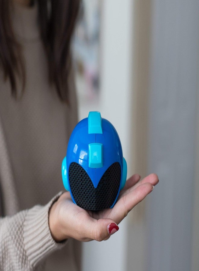 Megaman Rockman Helmet Themed USB Powered Solid Wired Multimedia Portable Speaker for PC, Monitor, Desktop, Laptop, Gaming Smartphone, Tablet, iPod, Projector, TV & More - 3.5mm Audio Jack Aux Cord - Image 5
