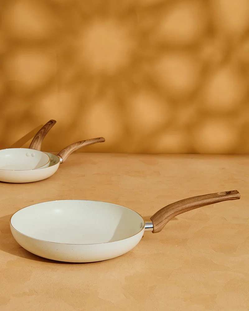 REDTAG Beige Aluminum Non Stick Fry Pan (26Cm)