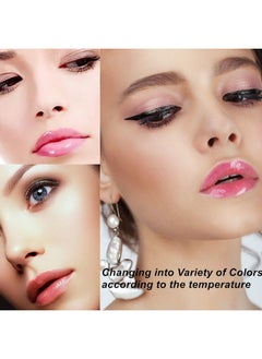 Mysense 6Pcs Lip Gloss Set For Teens, Color Changing Lip Oil, Flavored Lip Gloss Pack, Moisturizing Glossy Lipgloss Set For Girls And Women  - Image 3