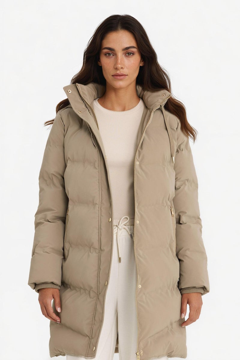 DeFacto Regular Fit Hooded Puffer Jacket - Image 3