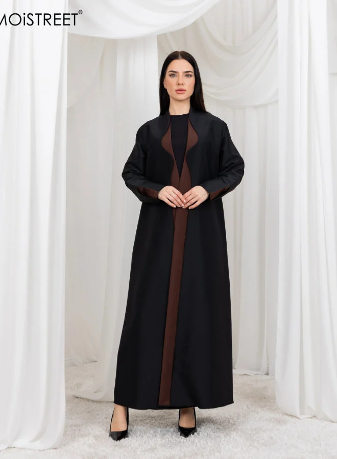 Moistreet Bridal Satin  Abaya