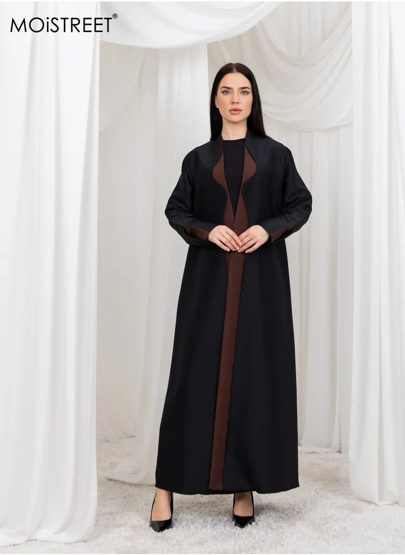 Moistreet MOiSTREET Bridal Satin Abaya