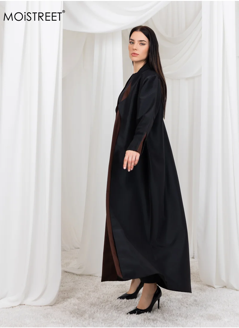 Moistreet MOiSTREET Bridal Satin Abaya