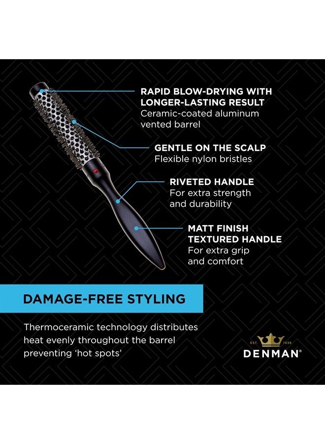 DENMAN Thermoceramic Curl for Faster Drying, Volumizing & Movement, D70 - Image 5