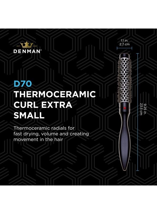 DENMAN Thermoceramic Curl for Faster Drying, Volumizing & Movement, D70 - Image 2