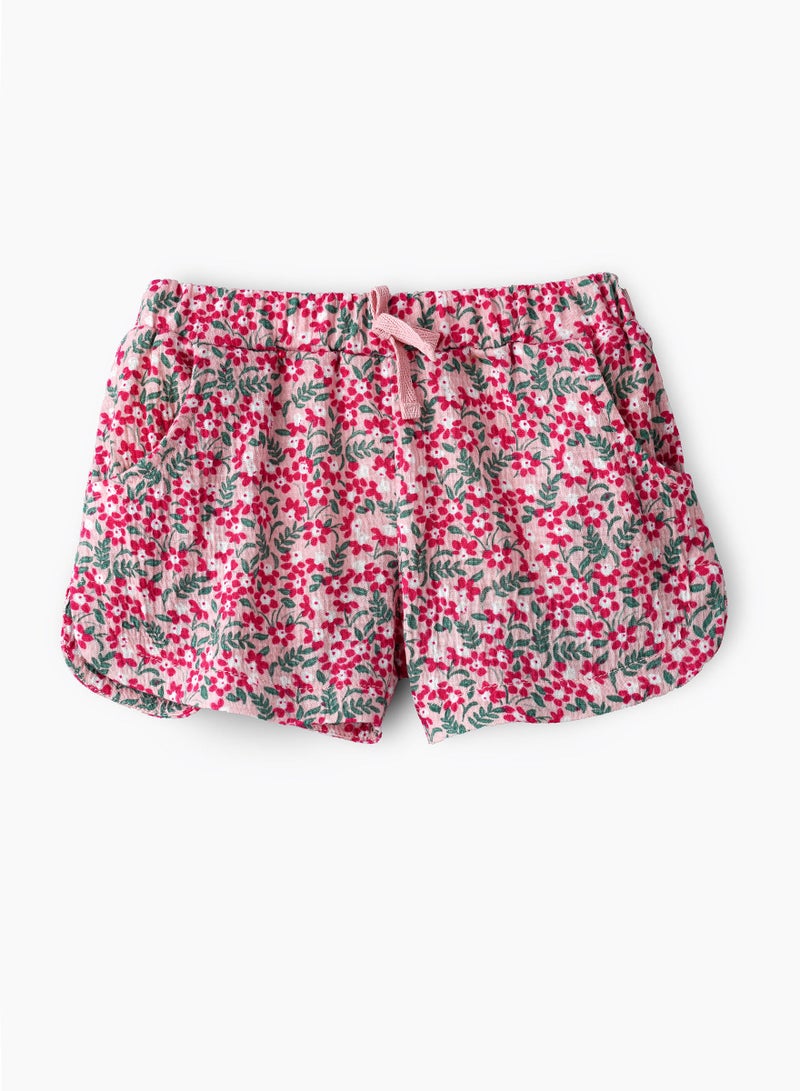 Jelliene Printed knit shorts - Image 1