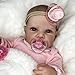 Magnetic Pacifiers 3 Piece Set for Reborn Baby Dolls Feeding Toy AccessoriesGirlPink Heart Rainbow kiss me - Image 4