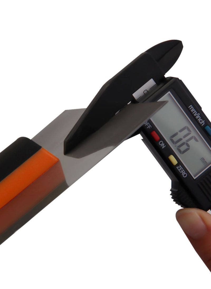 KSEIBI Crown Plastering Trowel/Progrip with Teeth, High Quality Tool Steel, Completely Flat Blade with Eased Edge, Surface Polishing Knife, Plastering Surface is Smooth, Plastering Tool, Construction Work.  - Image 2