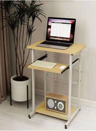 Portable Standing Desk Small Desk For Small Spaces Laptop Computer Desk With Layer Storage Rack for Home Office 60 x 40 x 75 Centimeter - pzsku/Z63EAD7BA847A9D3A71D5Z/45/_/1689246443/06d66dbe-2cc2-44a2-bff9-bec1e5938958