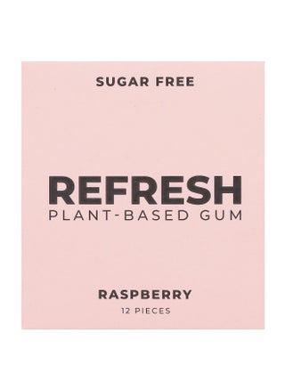 Refresh Gum, Plant-Based Gum, Raspberry, 12 Pieces - pzsku/Z63EAFB0B7EEA25EC96B5Z/45/_/1745336168/e1102b46-3e7e-44b7-94af-0dc776f972bc