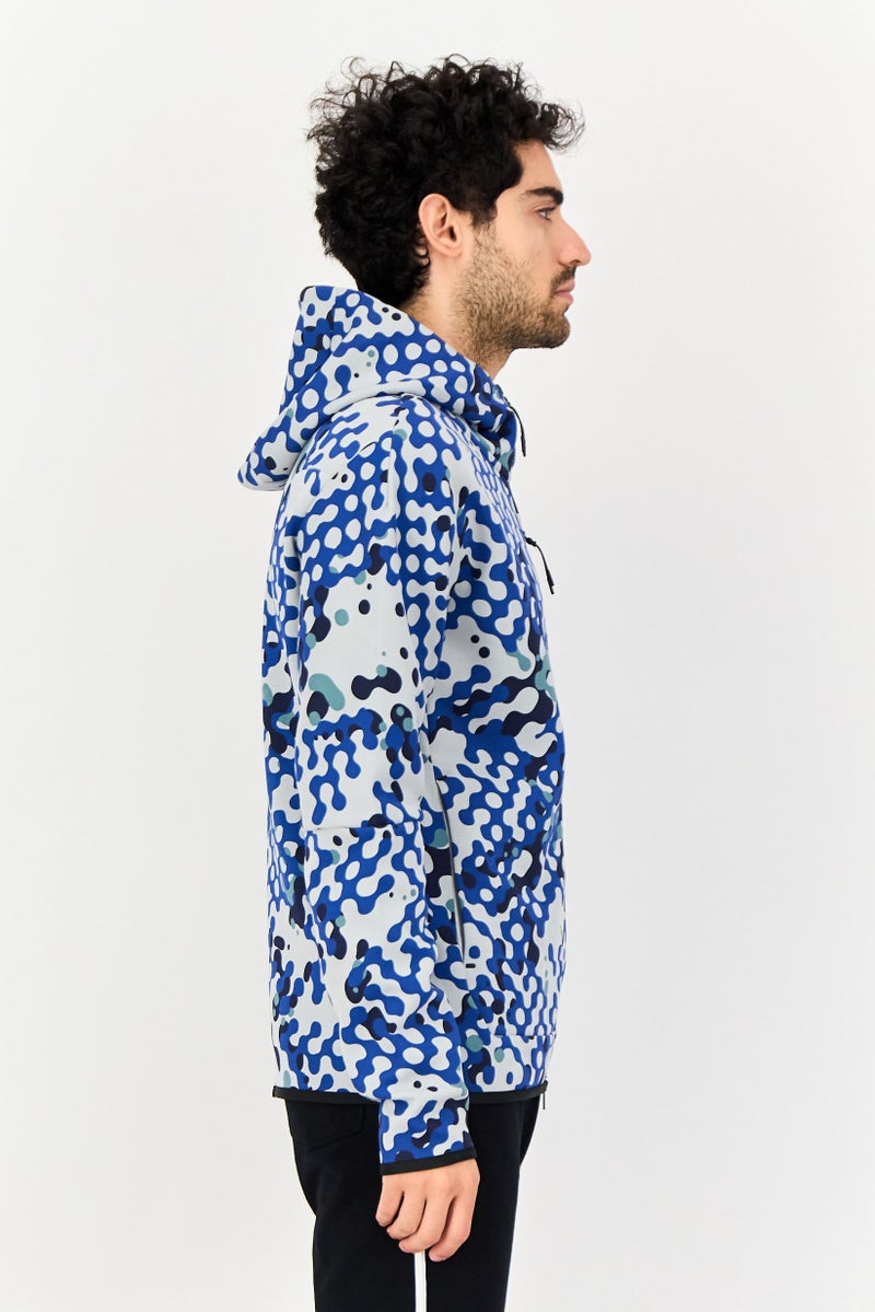 Nike Men Sportswear Fit Long Sleeve Camouflage Outdoor Hoodie, Multicolor - Image 4