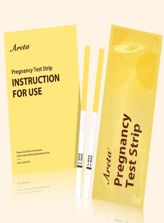 Areta Pregnancy Test Strips: 20 Pack hCG Tests - Highly Accurate Kit for Rapid Results The Day After Your Missed Period - Image 4