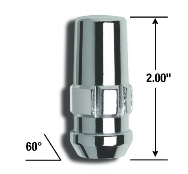 Gorilla Automotive 76641N Duplex Acorn Wheel Locks (14mm x 1.50 Thread Size) - Pack of 4,Chrome Classic trendy design picks - Image 2