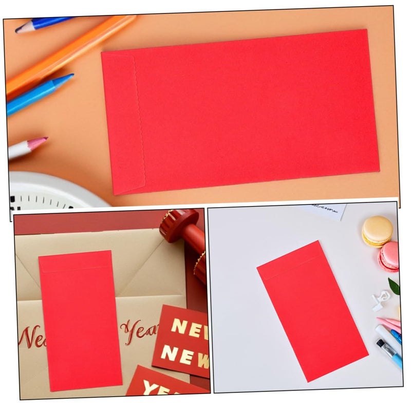 50Pcs Vintage Chinese Red Envelopes Traditional Money for Wedding Festival Business - Image 4