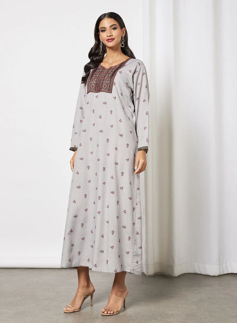 HANA & SARA Trendy Maxi Jalabiya