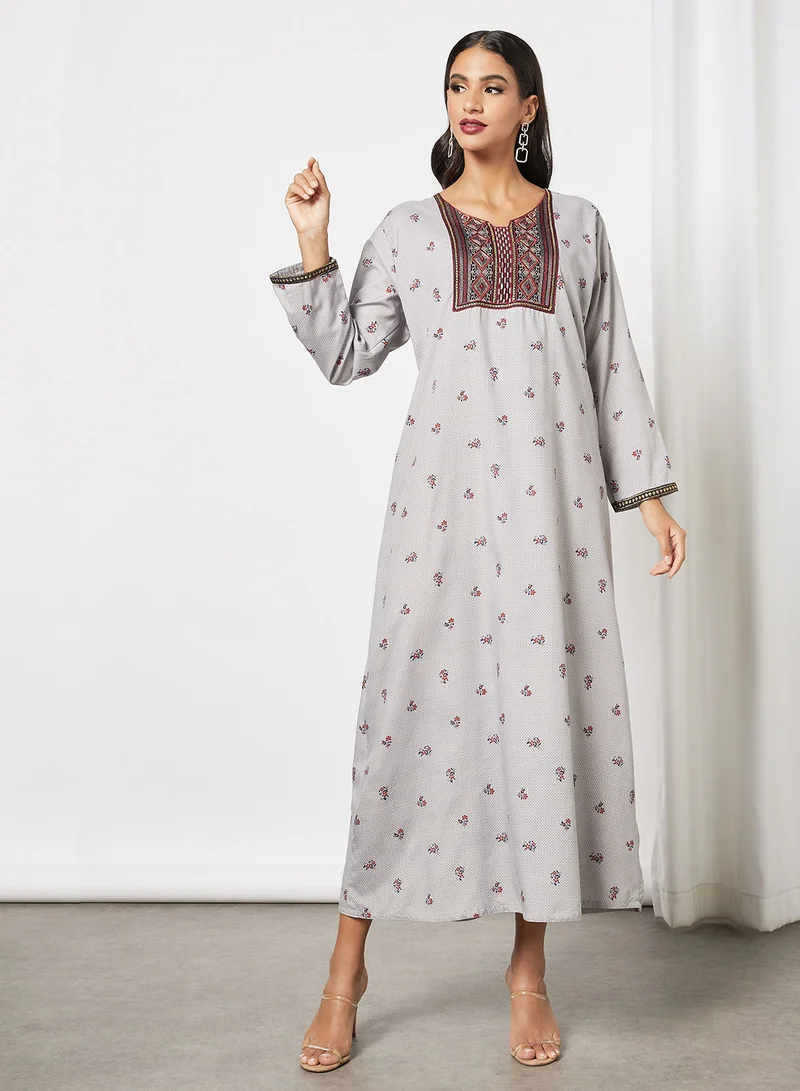 HANA & SARA Trendy Maxi Jalabiya