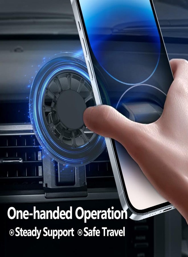 CLEC Magnetic Car Phone Holder for Toyota 4Runner 2019-2024 Car Phone Holder Mount for Magsafe[20 Strong Magnetic] 360°Adjustable Car Phone Mount,Phone Holder for Toyota 4Runner for Magsafe Case - Image 4