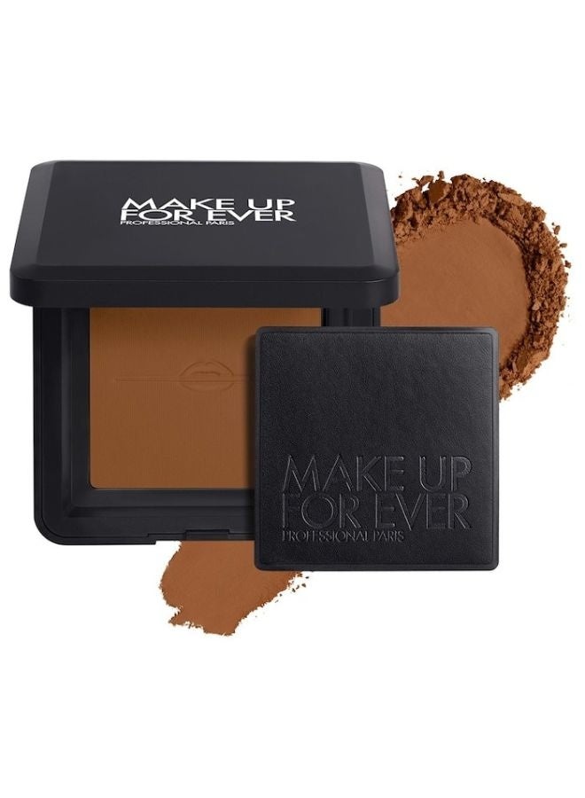 ميك اب فور ايفر بودرة مضغوطة ميك أب فور إيفر إتش دي لإخفاء عيوب البشرة وتحسينها، 10 غرام - لون 4.1 عميق - للبشرة السمراء إلى الداكنة - تحكم في اللمعان، تنعيم وثبات يدوم طويلاً - Image 1