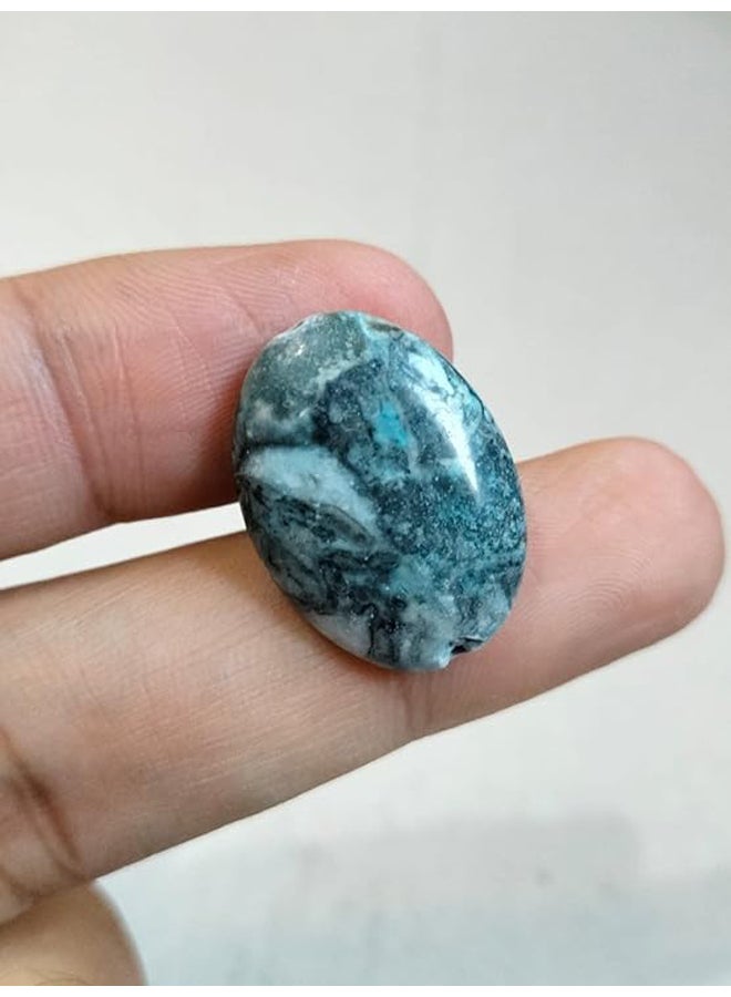 Natural Jasper Agate Double Face Gemstone Ring Or Pendant Jewelry Making  - Image 2