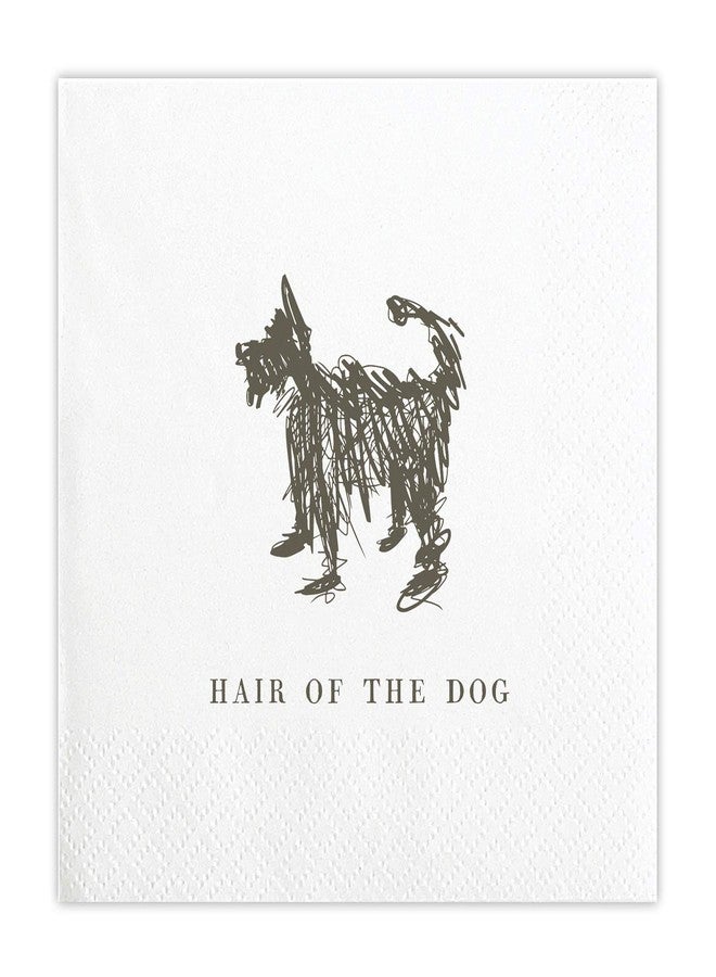 Santa Barbara Design Studio F2F Cocktail Paper Napkins, 20-Count, Hair of the Dog - Image 1