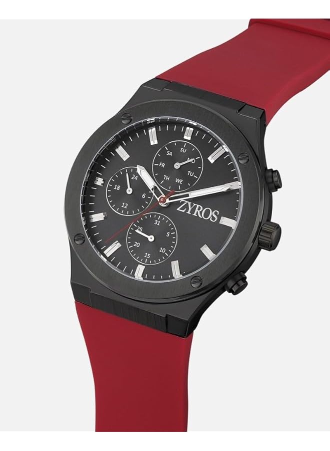 زايروس ساعة رجالية مع السير رابل - Image 3