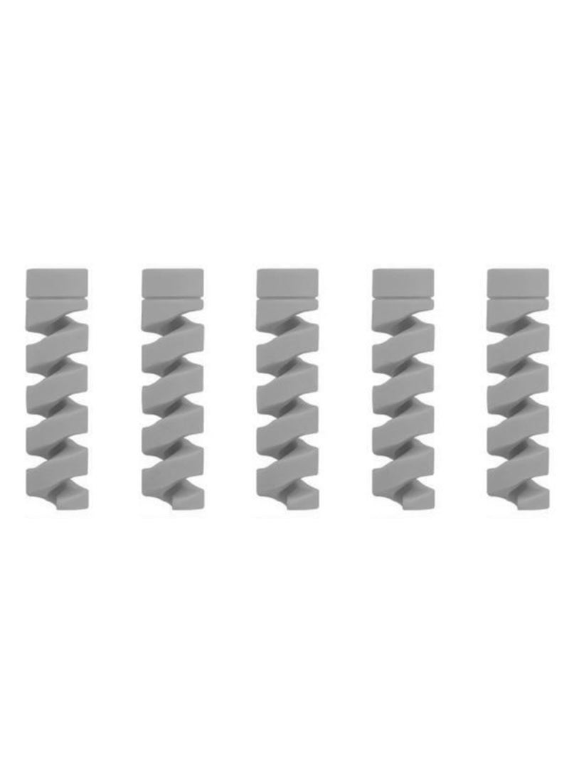 5Pcs Spiral Charging Cable Protector For Phones Cable Saver Cover - Image 1