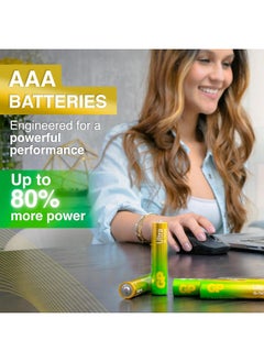 GP Gp Ultra Alkaline Aa 4+2 Pack – High-Performance, Long-Lasting Batteries For Everyday Devices, Global Version, Convenient 6-Pack, Blister Hook Card  - Image 2