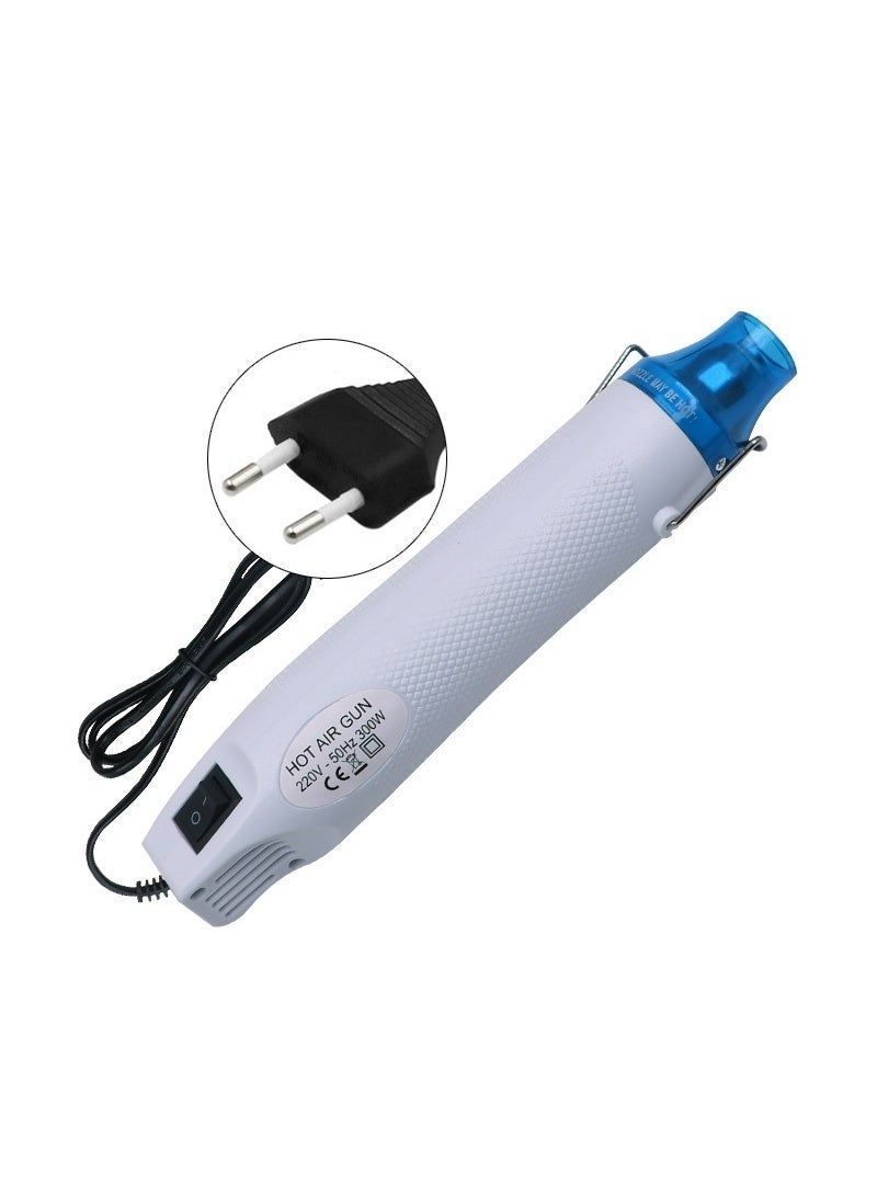 Heat Gun, Hot Air Gun, Fast Heating Portable Hot Gun, Mini DIY Craft Heater Gun for Embossing Powder, Shrink Plastic, Rubber Stamp, Clay & Resin Crafts, Ideal for Mobile Repairing Tools, Electronics Repair, DIY Projects, Glue Gun Alternative, Compact Professional Heat Gun - Image 1