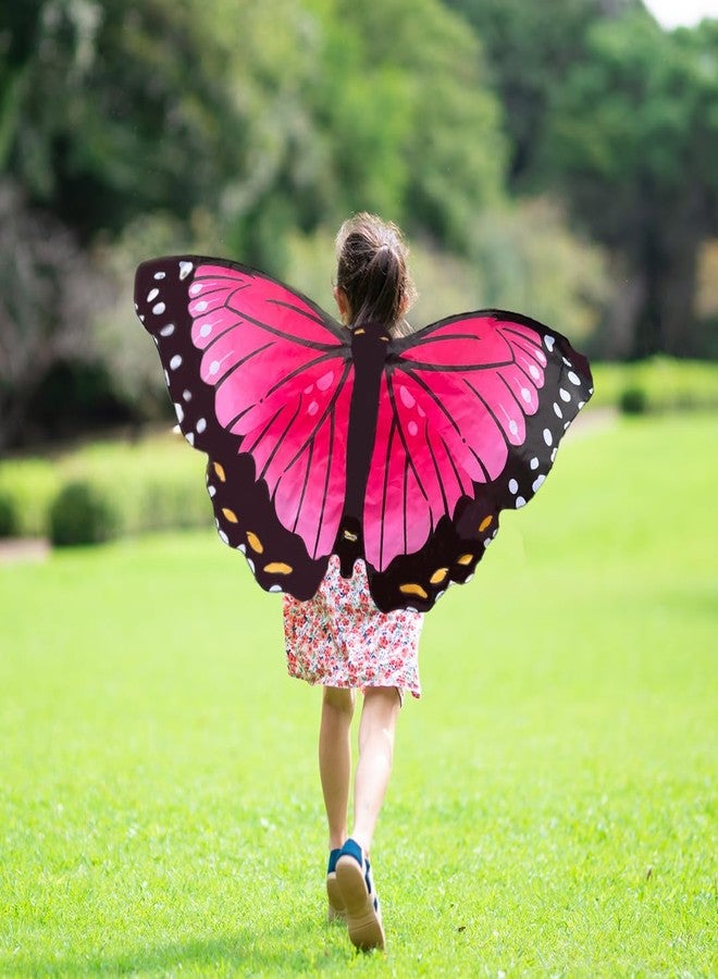 Insect Lore Pink Morpho Dress-Up Butterfly Wings - Pretend Play Costume for Kids - Image 1
