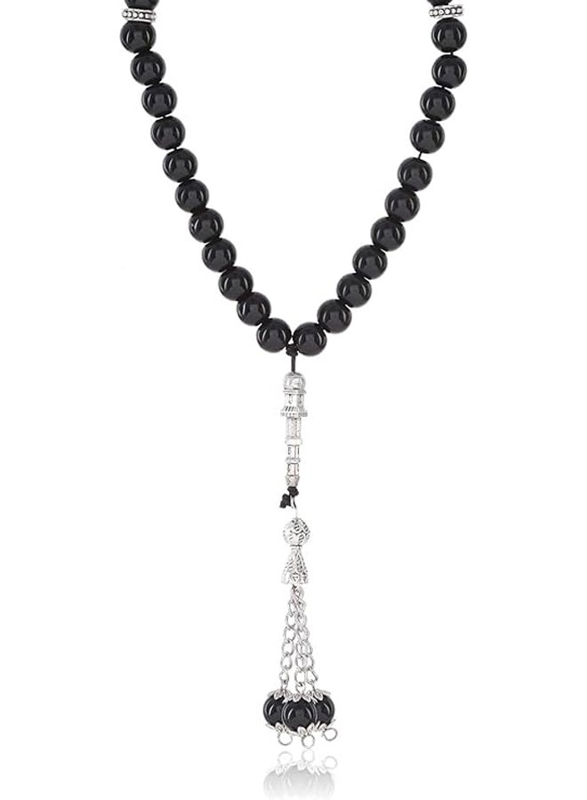 Onyx Stones  33 beads Rosary - Image 2