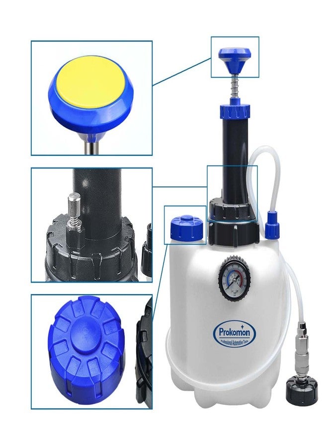 Prokomon 3L Manual Brake Bleeder Fluid Pump with 1L Brake Bleeder Bottle Suitable for Most Vehicles One-Person Operation - Image 2