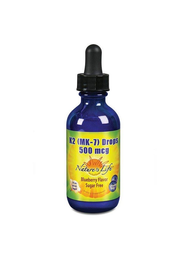 Nature's Life Vitamin K2 (MK7) Drops, 2 oz - Image 1