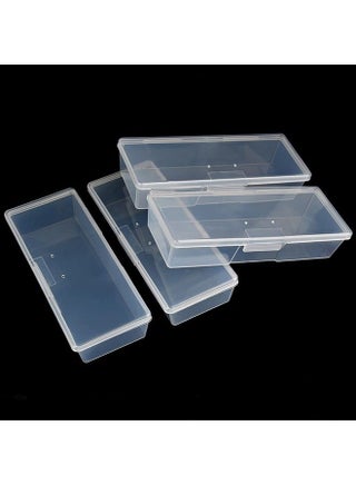 Maryton Clear Box Storage Case for Organizing Professional Pedicure Manicure Kit and Nail Supplies, Plastic Box Nail Art Kits Tools Organizer, 4-Count - pzsku/Z63EC9A5B576D7B40D4BDZ/45/_/1687819192/eafdc70e-2174-47e0-a496-60332ffc53e5