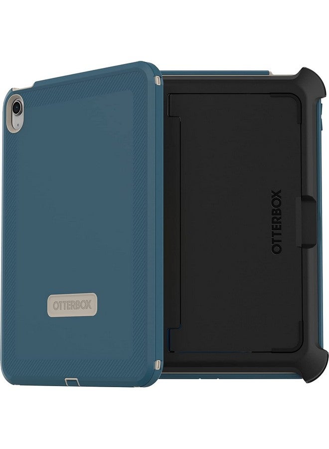 أوتربوكس جراب OtterBox Defender Series لجهاز iPad (A16) وiPad الجيل العاشر - BAHA Beach (أزرق)، متين، متين، متعدد الطبقات  - Image 1