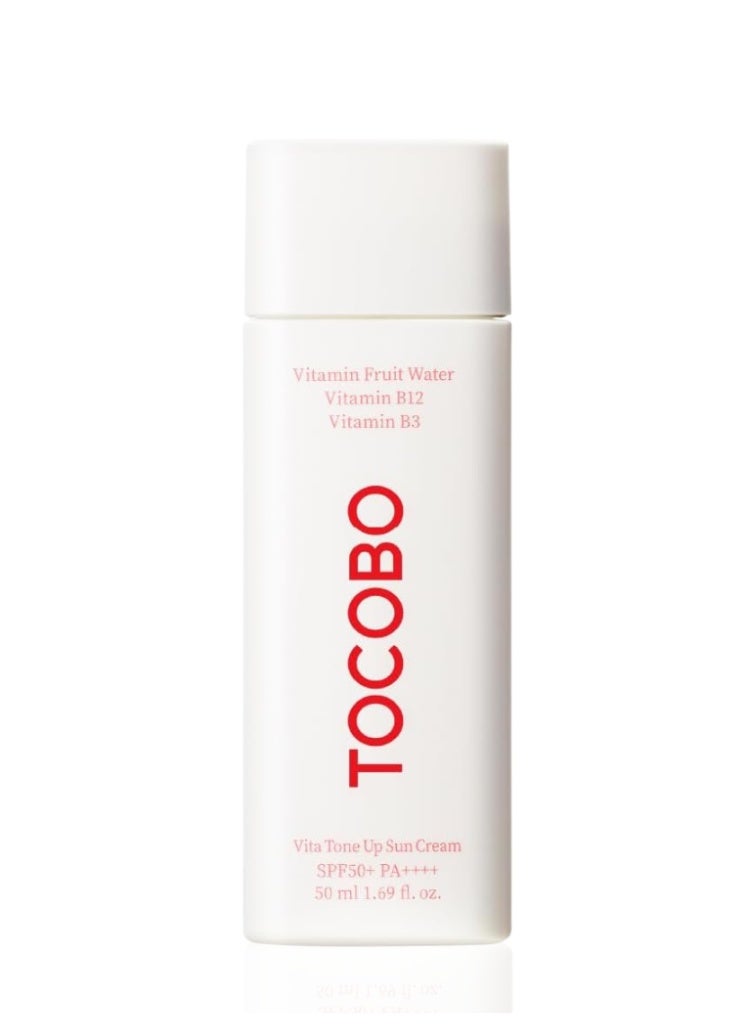 توكوبو TOCOBO Vita Tone Up Sun Cream SPF50+ PA++++ واقي شمس كوري للتفتيح والحماية وإشراقة البشرة - Image 1
