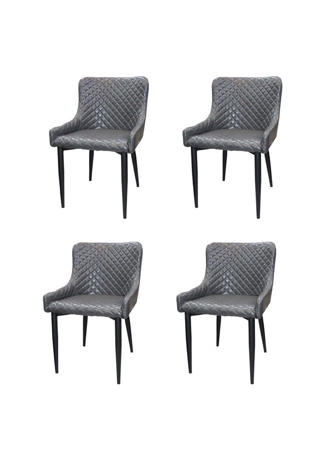 JILPHAR FURNITURE Jilphar Furniture Modern Leather Dining Chair 1306A set of 4pcs 