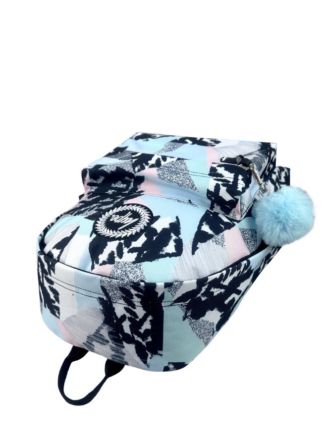 JUST HYPE Iconic Backpack - Pastel Abstract - Image 5